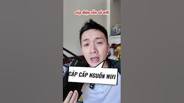 cáp cấp nguồn cho wifi chứ không liên quan đến tốc độ #capcapnguonwifi #hungdungroi