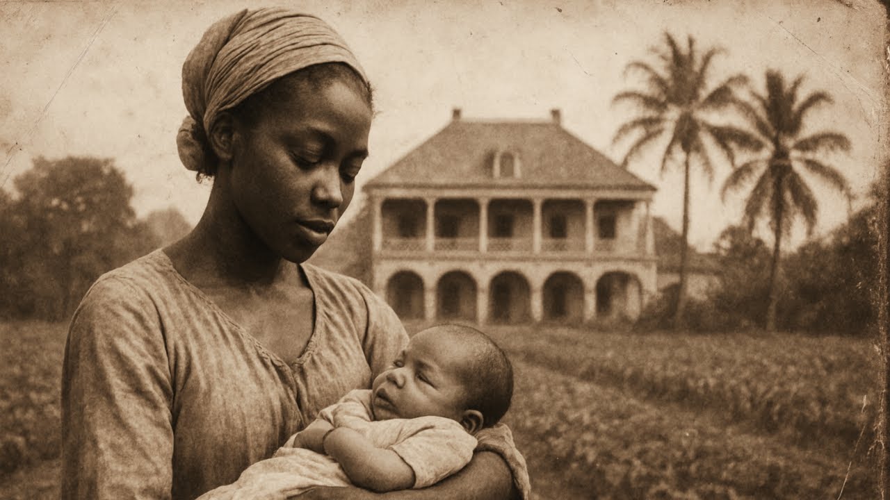 L’esclave Élodine couvrit le berceau du nourrisson — et cacha l’identité de sa véritable mère