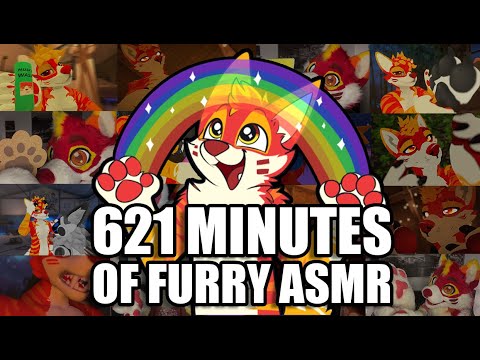 You will Fall Asleep to this Furry ASMR video in 621 Minutes