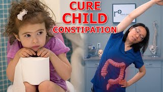 Fix Tummy Ache Constipation In Kids With Follow-Along Stretching | Taught By Pelvic Floor Therapist