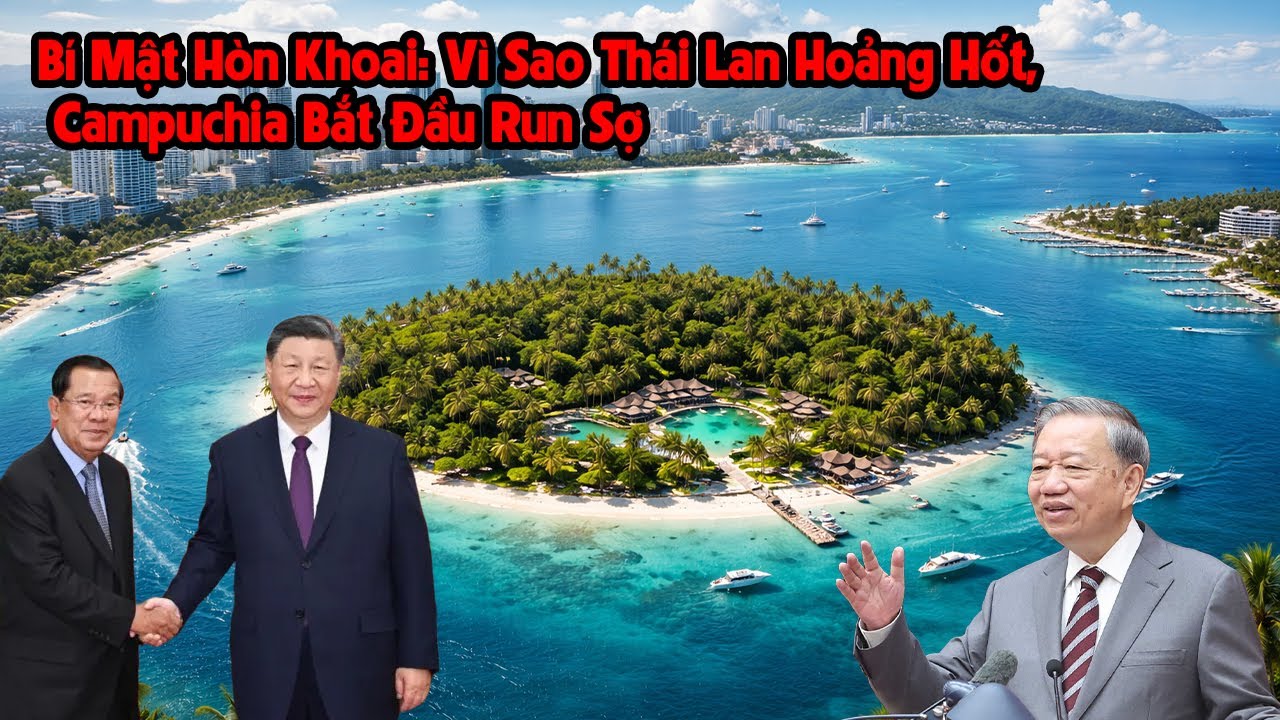 Bí Mật Hòn Khoai: Vì Sao Thái Lan Hoảng Hốt, Campuchia Bắt Đầu Run Sợ?