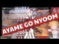 96neko makes Ayame go "Nyoom"