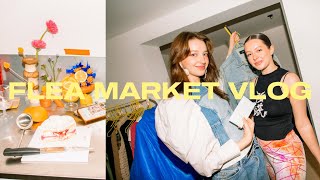 Flea Market Vlog | wardrobe clean out, Seoul friends and a cosy Sunday