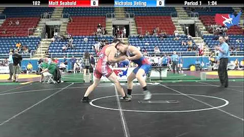Fargo 2012 182 Round 6: Matt Seabold (Iowa) vs. Ni...