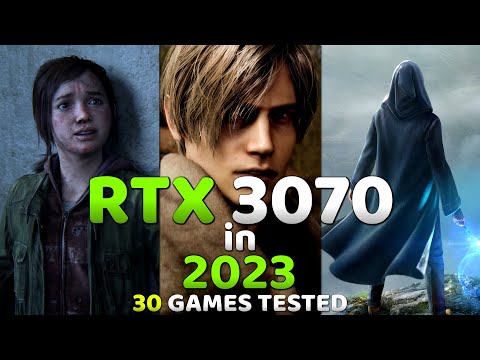 GeForce RTX 3070 Test In 2023 With 30 Games? | 1440P | DLSS |