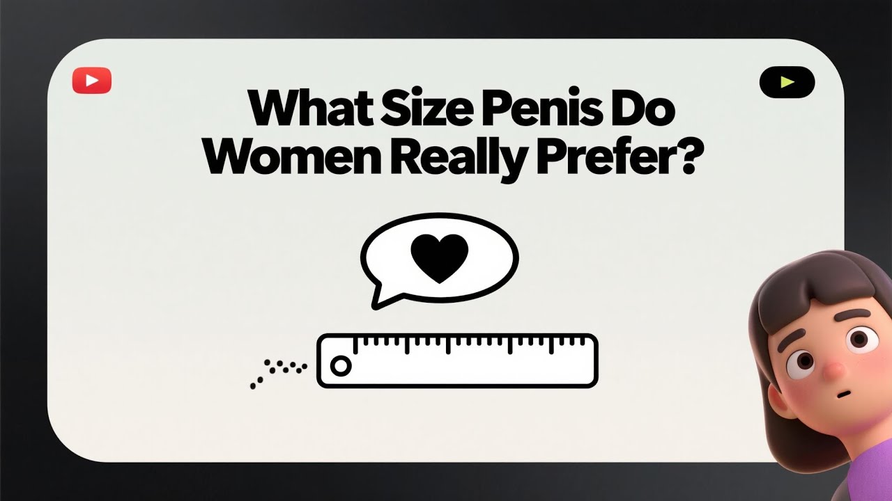 What Size Penis Do Women Really Prefer? - YouTube