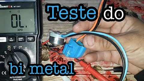 O que é o bimetal da geladeira?