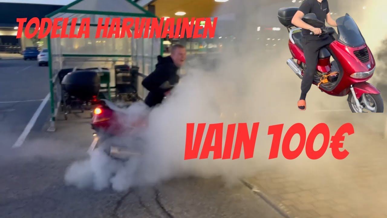 UUS MOPO?! todella harvinaisen peugeot elyseo 125 skootterin esittely