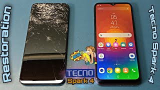 Tecno spark 4 | Restoration tecno spark 4 | Tecno kc2