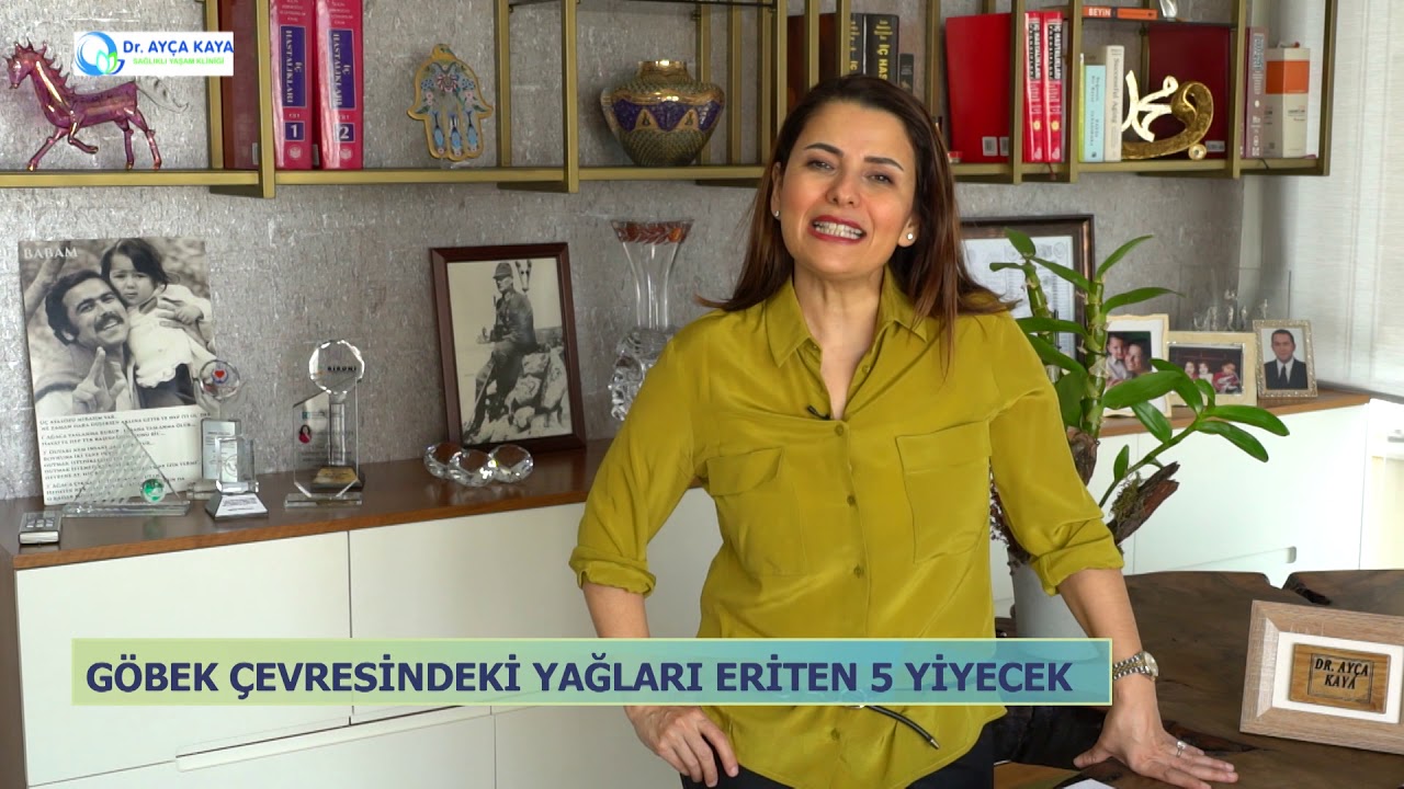 GÖBEK ÇEVRESİNDEKİ YAĞLARI ERİTEN 5 YİYECEK