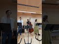 DAVID BOWIE / UNDER PRESSURE エンディング★⚡️(BLACKSTARZ) #デヴィッドボウイ #doublebass #CHORUS