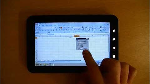 [eldesk] Windows 7 on Galaxy Tab Android OS