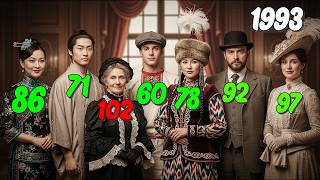 7 Generations from Different Countries in History Timeline Family in the 1900s