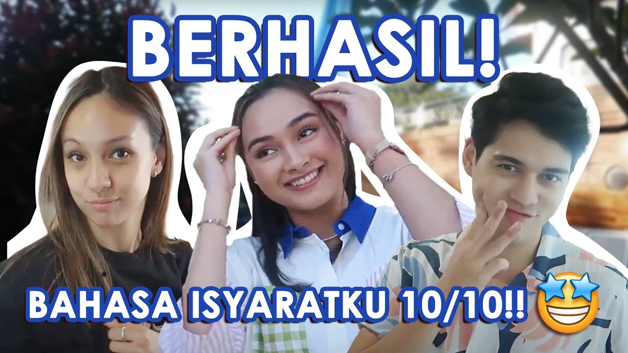 Shooting bareng Maxime Bouttier, pakai bahasa isyarat!