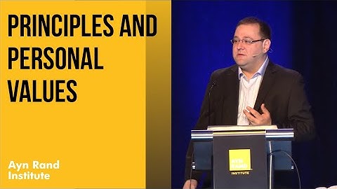 Principles and Personal Values by Gregory Salmieri