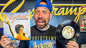 Listening to SUPERTRAMP - Logical song on Vinyl! Liner Notes @dumaudio4653