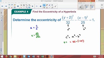 7-3 Example 4 Find the Eccentricity of a Hyperbola