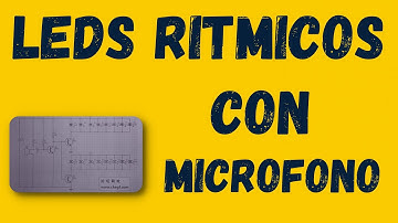 ⏩ Luces rítmicas con micrófono