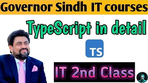 Typescript in detail 2nd class(part 2) #governorsindh #itcourses #trending #viral #ai #fyp #aiplanet