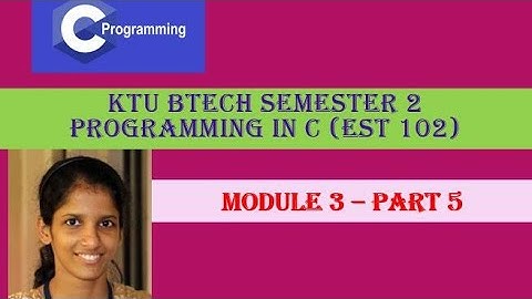 strcpy, strlen, strcmp functions # KTU BTech Semester 2 Programming in C (EST 102) #Module 3 -Part 5