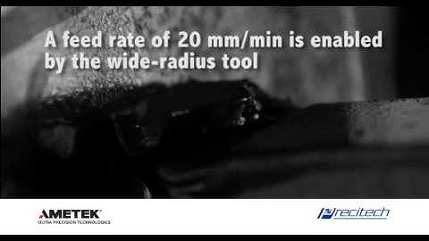 Slow-Motion Video Series - Part 2, Diamond turning IR material