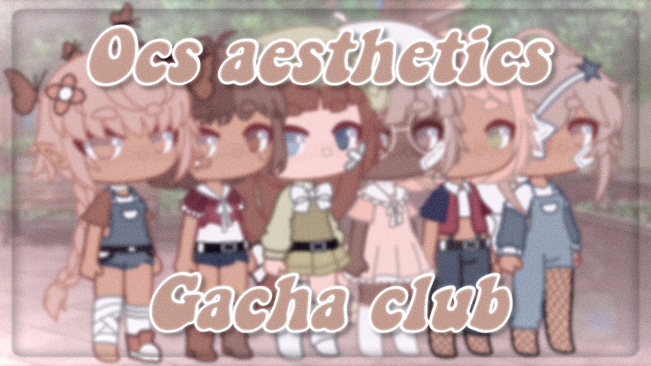 🦋Ideias de Ocs aesthetics Femininas, (Gacha club)🦋 - 