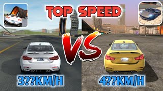 " BMW M4 " Vs " BMW M4 "🤔 | Extreme Car Driving Simulator & Car Stunts Races 💥| screenshot 4