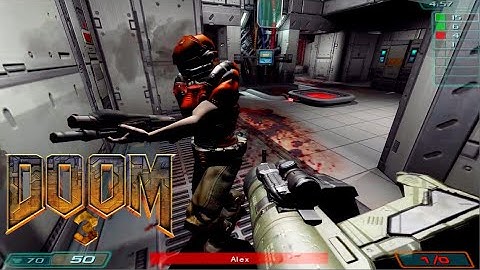 DOOM 3 Multiplayer Gameplay on Delta Labs 2022