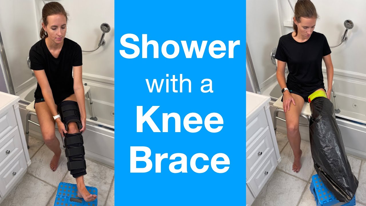 Waterproof Knee Brace For Shower