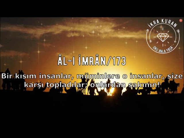 Âl-i İmran 169-175 Sherif Mostafa class=