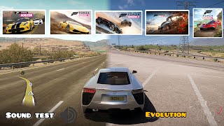 ALL Forza Horizon Games | Evolution of FORZA HORIZON Games | Lexus LFA Sound Test