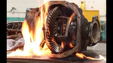 Welding the Diff on the 240sx Drift Slut