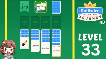 Solitaire Associations Level 33 Solution Walkthrough