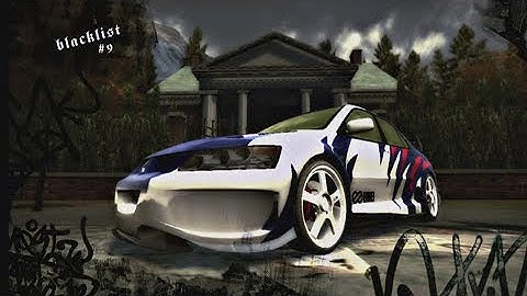 NFS Most Wanted Blacklist 9 (Earl) Challenge Rival