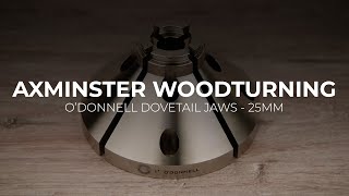 Axminster Woodturning O'Donnell Dovetail Jaws - 25mm