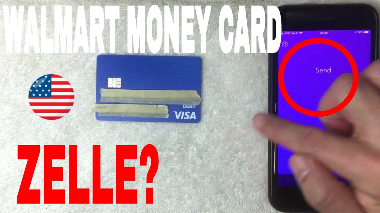 Can You Use Walmart Money Card Prepaid Debit On Zelle App Youtube