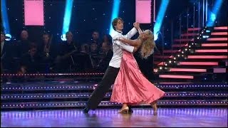 Alexander Rybak och Malin Johansson - slowfox - Let’s Dance (TV4)
