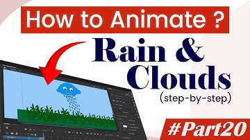 How to Animate Rain & Cloud Expressions | Adobe Animate Tutorial (Step-by-Step)