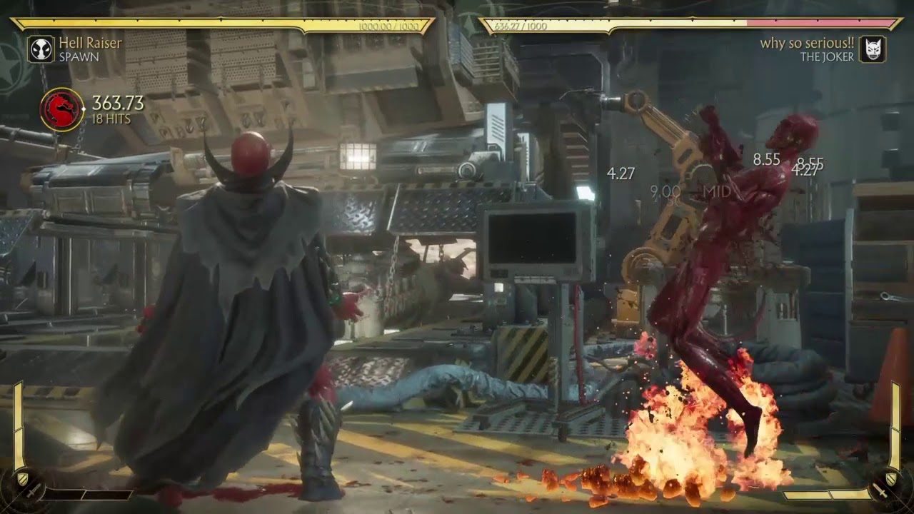 Spawn - The One Advanced - Combos