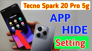 How to hide apps in Tecno spark 20 pro /Tecno spark 20 pro 5g app hide/app hide setting
