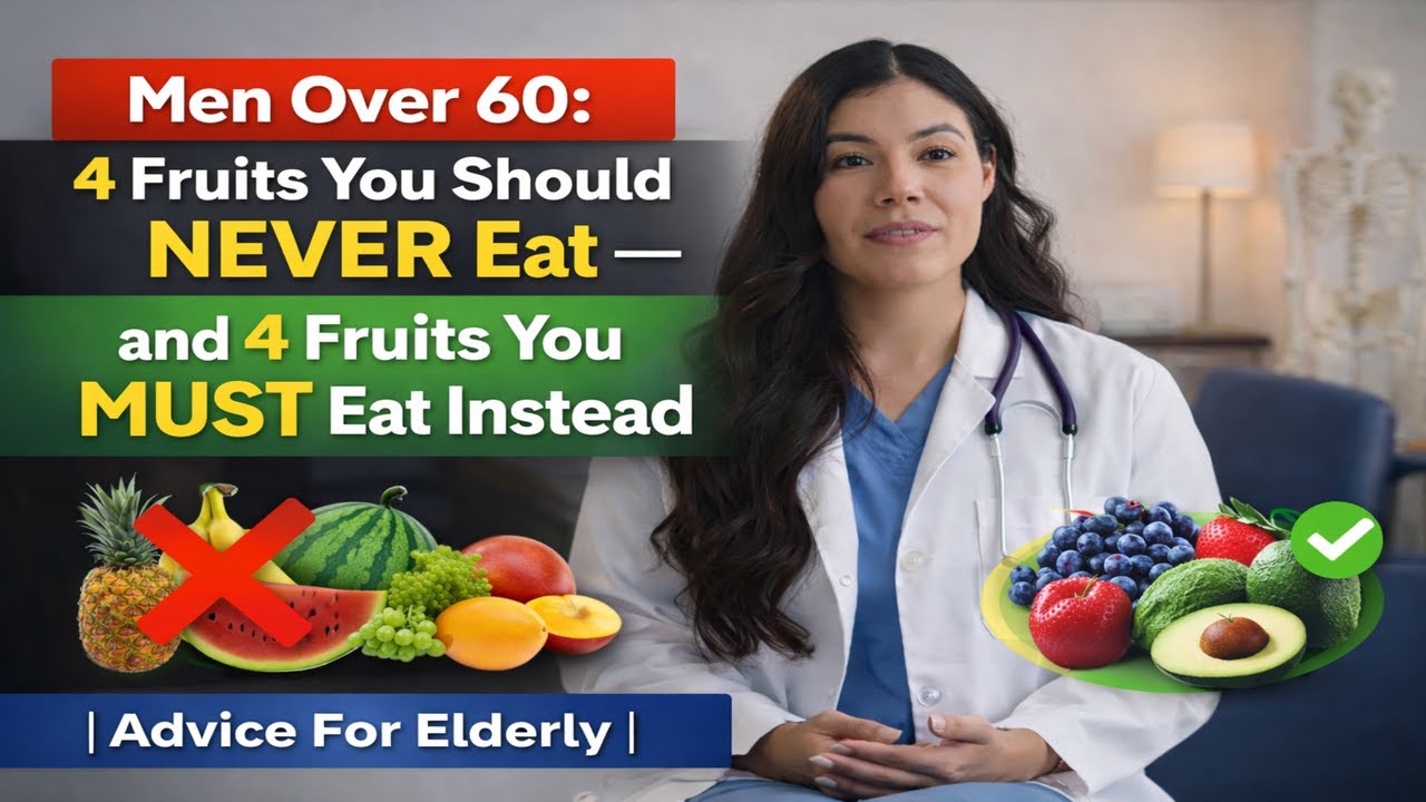 Men Over 60: 5 Healthy Fruits Secretly Harming You Best and Worst Fruits For Men , Eat These Instead