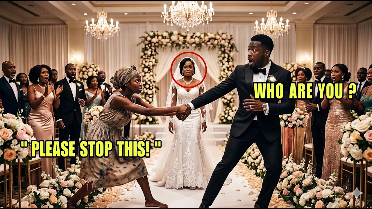 Billionaire is shocked when a poor girl pulls him away from his wedding… but five seconds later..