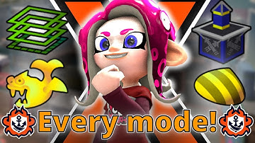 Reaching X RANK with EVERY MODE! - Splatoon 2