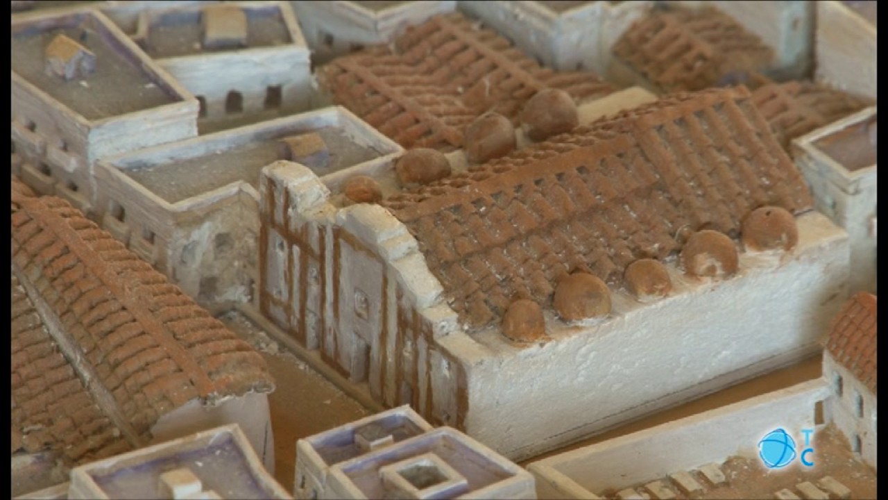 Una maqueta nos muestra la Cartagena de finales del s.XVIII y prinicipios del s.XIX