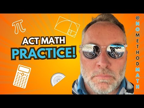 ACT Math Practice! Unit Measure Conversion. @NoMethodMath