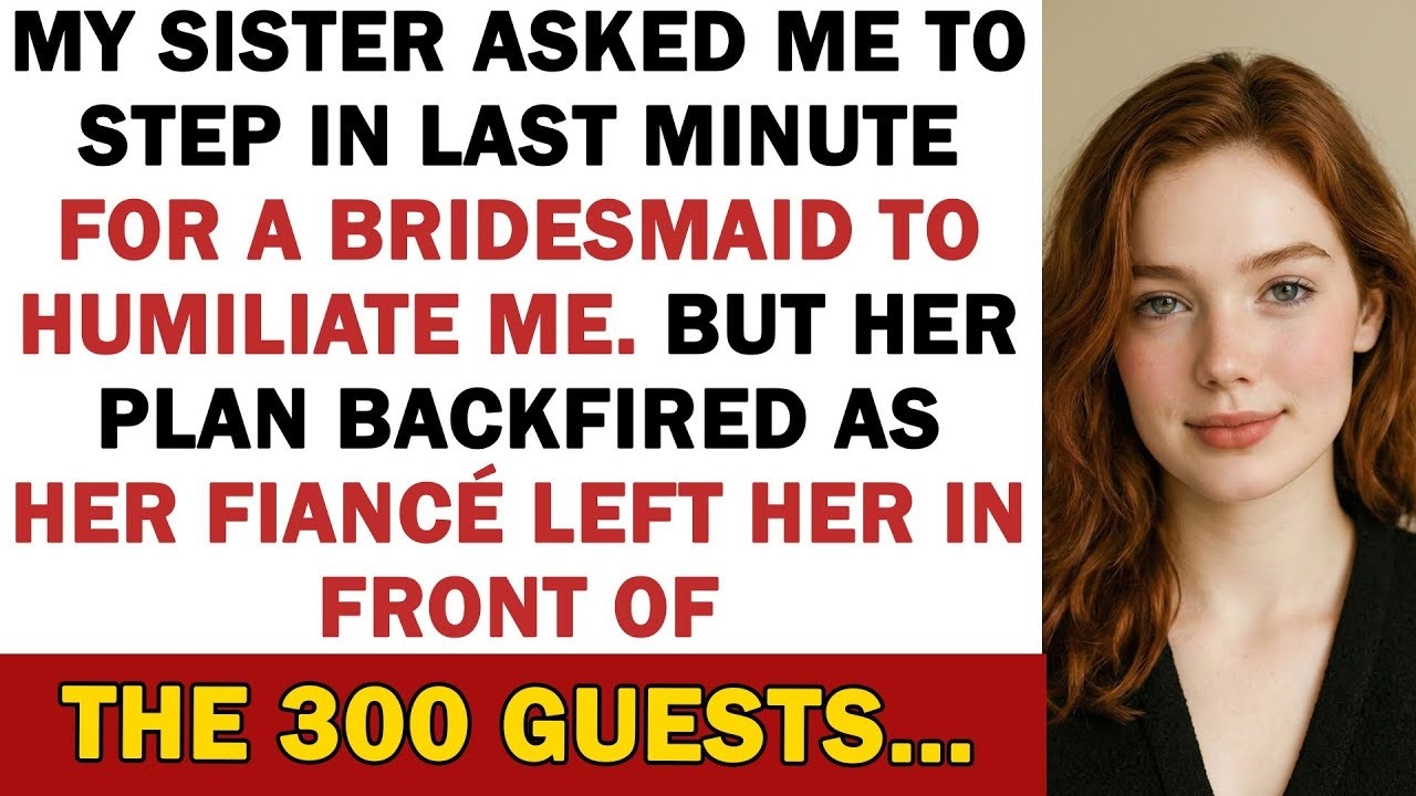 My Sister Asked Me To Step In Last Minute For A Bridesmaid To Humiliate