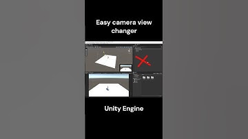 Unity3D camera view changer Easy #unity3d #gamedev #gamer