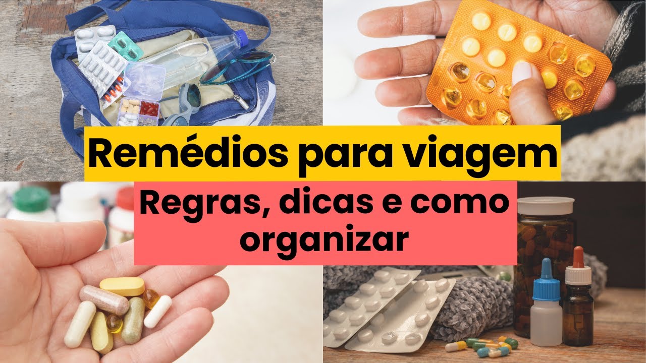Remédios para viagem: o que levar, como organizar e as regras para não ter problemas na imigração