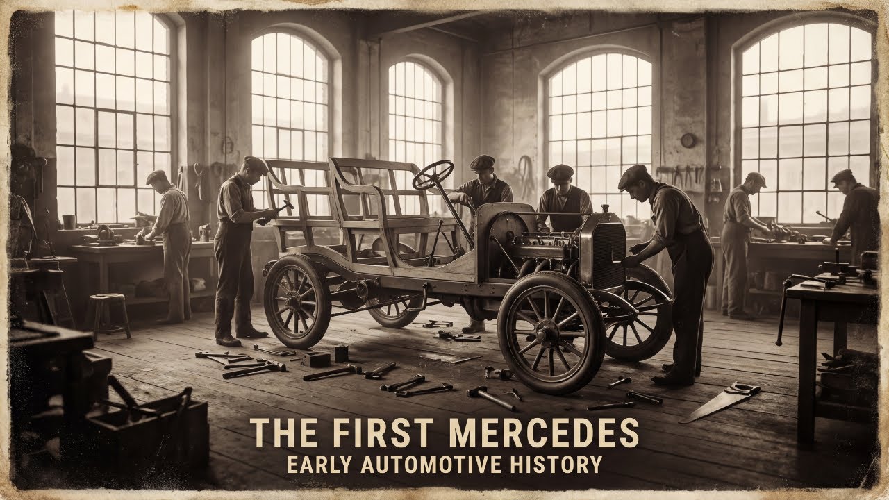 How the First Mercedes Was Made | 1901 Handcrafted Car Documentary