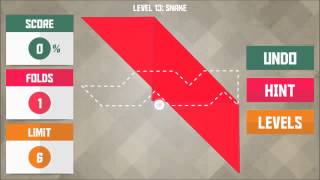 Paperama SHiZUME Level 13 SNAKE -Walkthrough